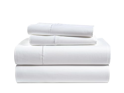 100% Egyptian Cotton Sheets King Size - Naturally Cooling &