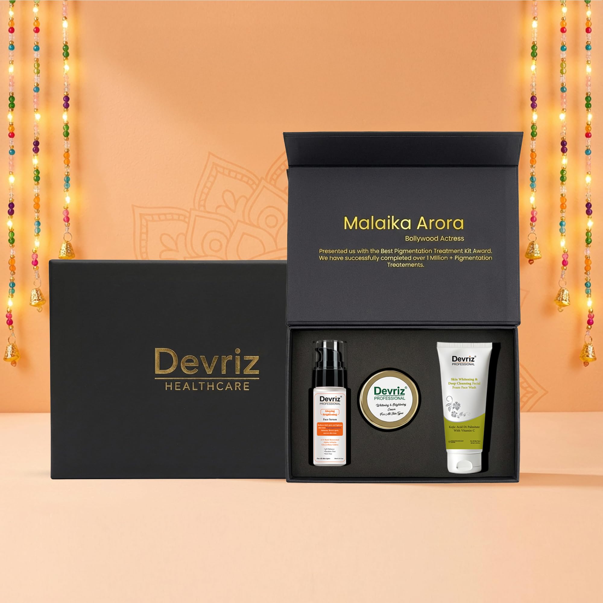 Mini Pigmentation Kit | Face Wash + Pigmentation Cream + Serum | Glowing Skin | Clean Skin | Anti-Pigmentation | Treats Melasma | Gift Combo of 3