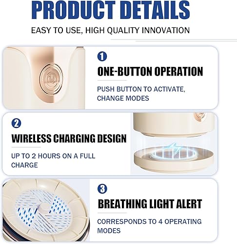Miniatura 5 de Lavadora de frutas y verduras, dispositivo limpiador de frutas de purificación de electrólisis de titanio impermeable purificador de frutas y