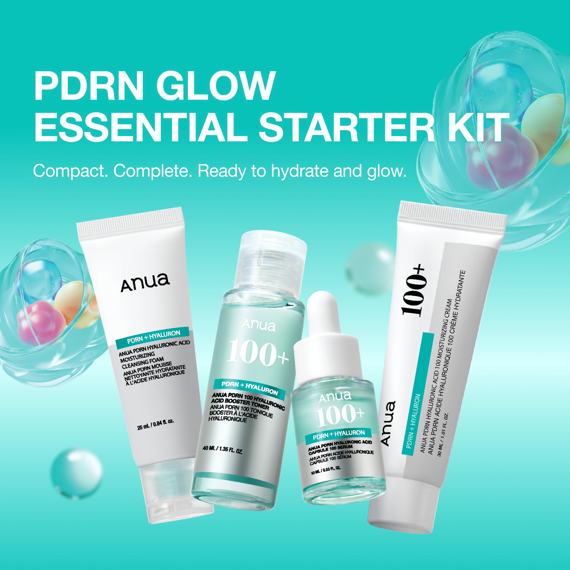 Amazon.com : Anua Salmon DNA PDRN Glow Essential Starter Kit