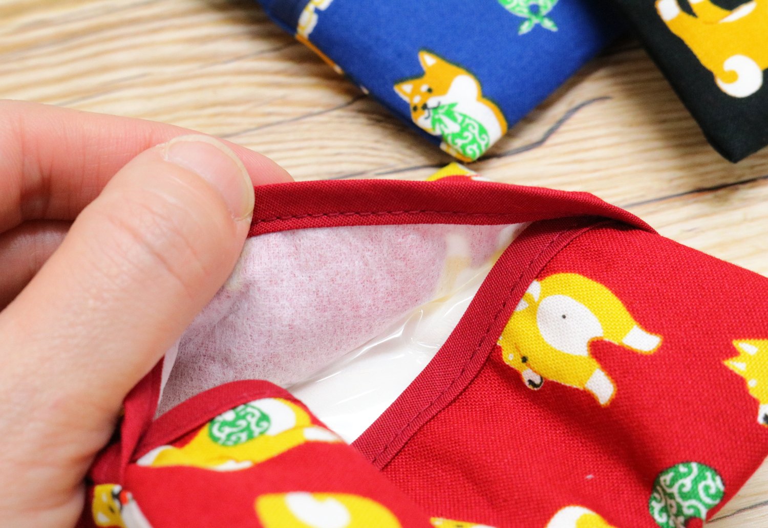 Keisuu Japanese Pocket Tissue Case Cover Pouch Holder Shiba Inu