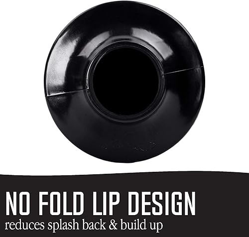 Miniatura 4 de JS Jackson Supplies - Fuelle acordeón profesional, émbolo para WC, empuje de inmersión elimina obstrucciones resistentes en los inodoros, baños