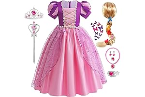 G.C Girls Rapunzel Dress for Toddler Princess Dress Up Costume