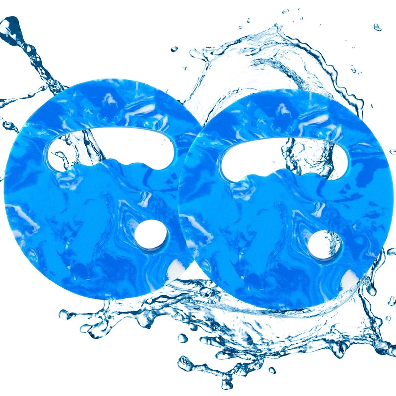 Hand Held Swimming Float 2 Piece EVA Pool Training Paddles