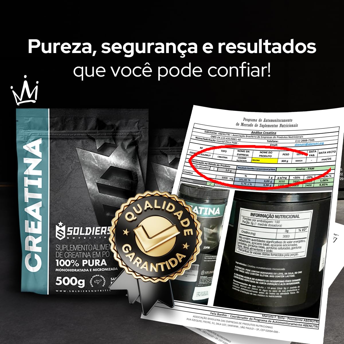 Soldiers Nutrition Creatina Monohidratada 500g em promoção! Veja a oferta e mais achadinhos de Vitaminas & Suplementos 2 Hoje é o melhor dia para comprar Soldiers Nutrition Creatina Monohidratada 500g com aquele preço maroto! Promoção! Aproveite a oferta! 2