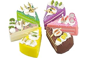 Premium 6Pcs Fake Cake Set Enhance Your Visual Appeal