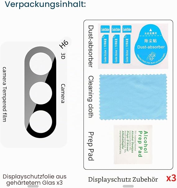 Camera Protection for Samsung Galaxy S26 Plus/S26+ 9H Tempered Glass