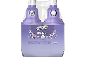 Wet Jet Multi-Purpose Floor Cleaner with Febreze, Upgraded Formula with Stiffer Stripes