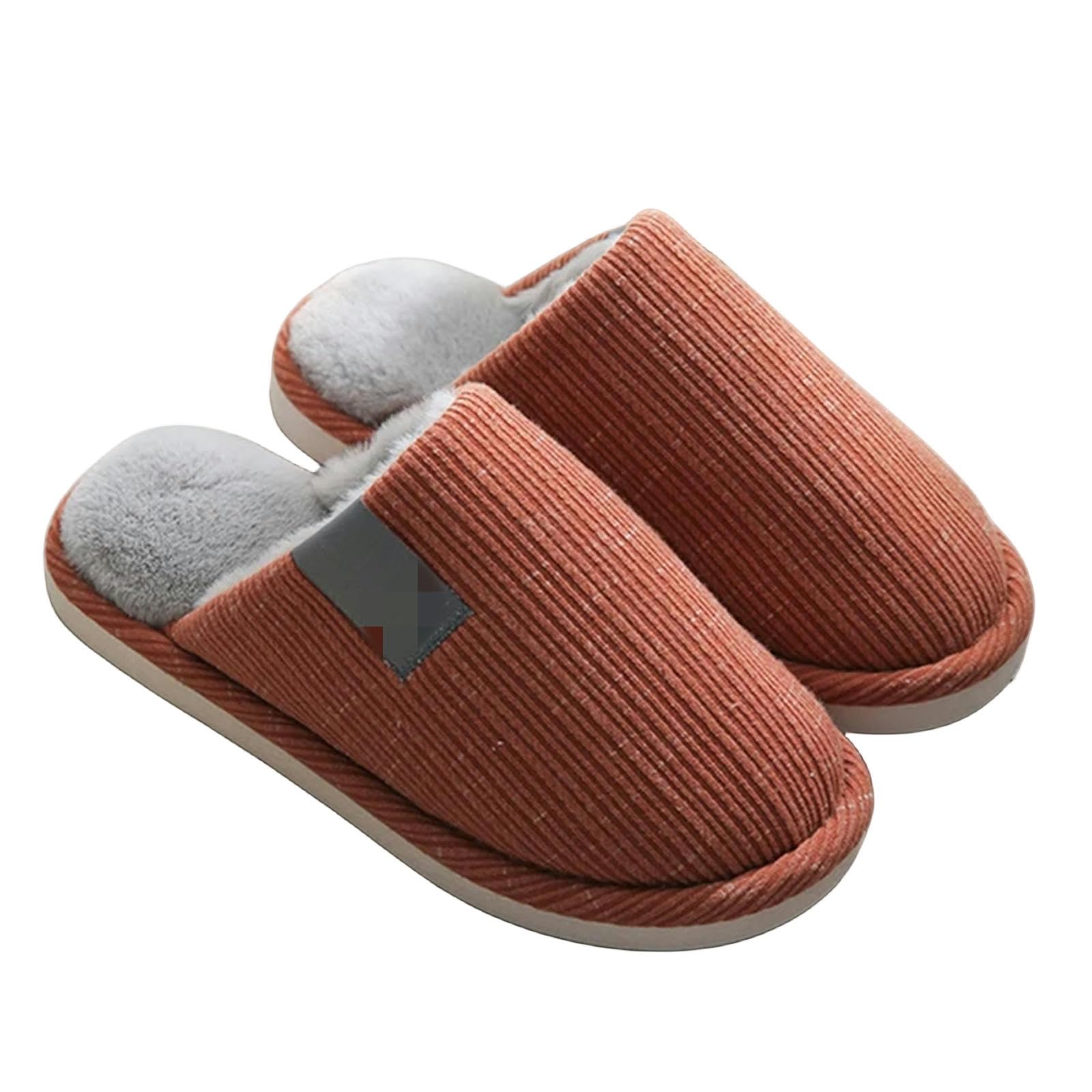 MdybF Pantofole Invernali Uomini Pantofole Invernali in Casa Non Slittamento Fondo Soft Sola Sole Uomini Scarpe da Casa Calda