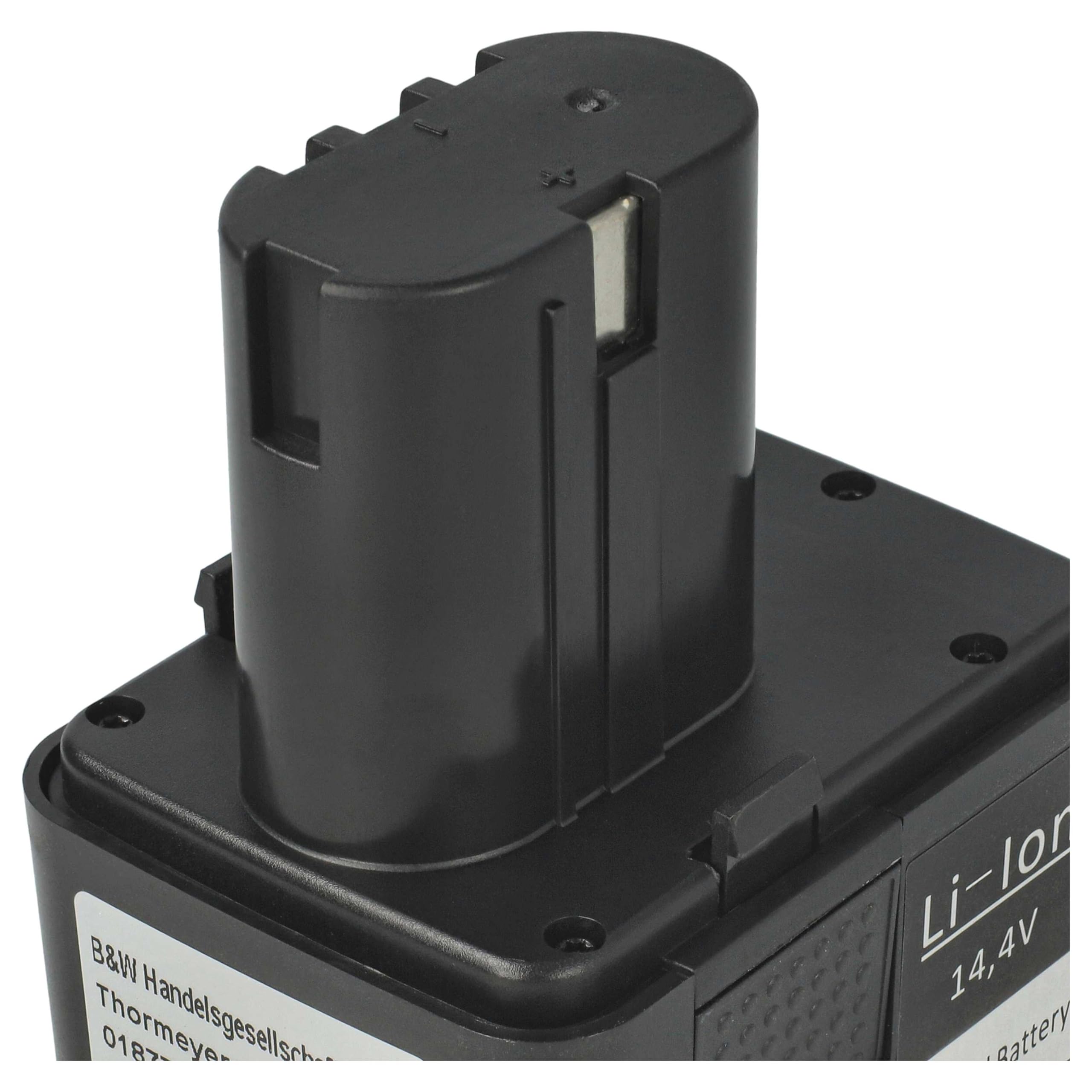 vhbw 2x batteria sostituisce Würth 070091526, 070091513 per utensile elettrico, utensile per montare rivetti ciechi (1500 mAh, Li-Ion, 14,4 V)