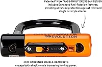 Vista 4 de Kryptonite Evolution Mini-7 - Cerradura en U para bicicleta con cable de seguridad de 4 pies, 0.276 in máximo, grillete de acero de rendimiento