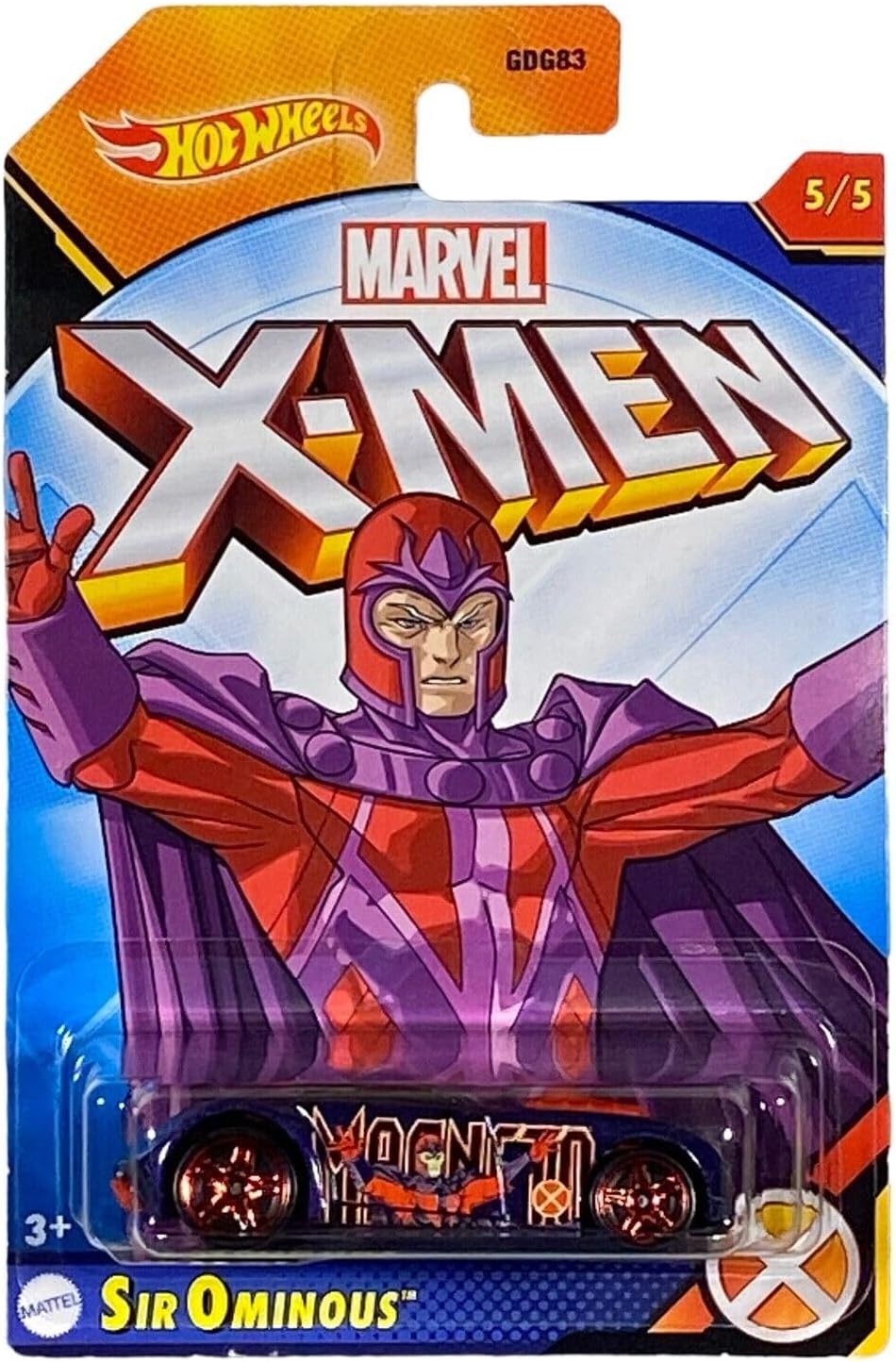 Hot Wheels X-Men Diecast 2023 (Cyclops '57 Chevy 3/5)