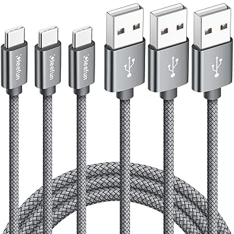 Amazon Co Jp Usb Type C ケーブル 3本セット 0 3m 1m 1 8m Cleefun タイプc ケーブル 3a 急速充電 Qc3 0対応 高速データ転送 高耐久ナイロン Switch Xperia 1 10ii Xz3 Xz2 Xz Galaxy Note 10 9 8 S10 S10 Plus S9 S8 A20 A21 A30 A50