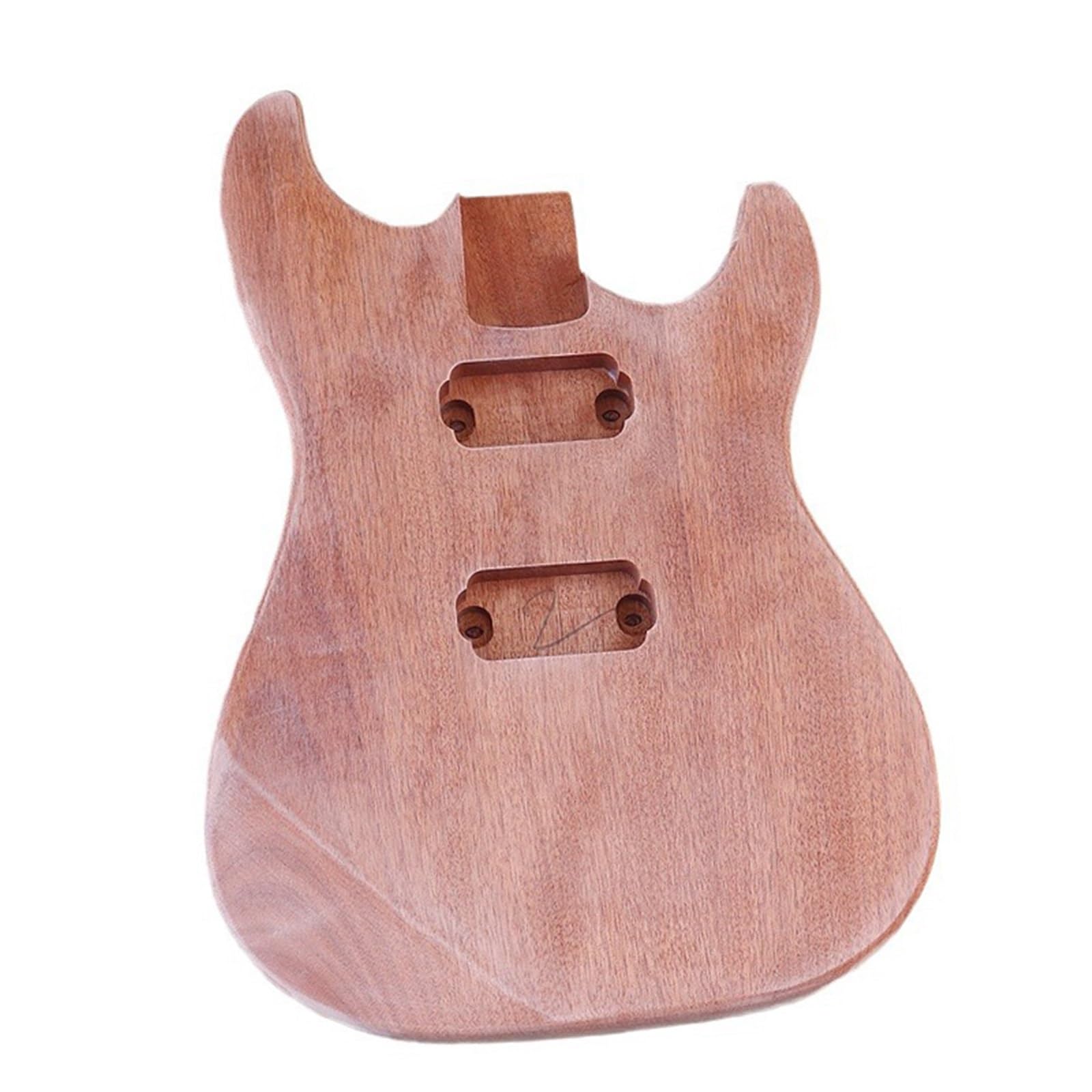 Guitar Body Kit Okoume Wood Original Color Electric Guitar Body DIY Modification Accessories