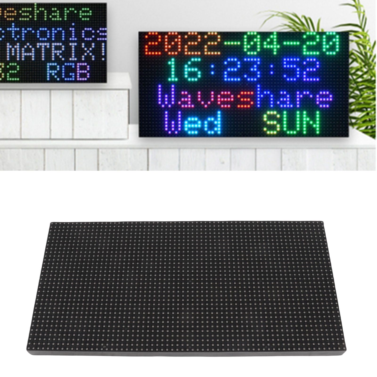 Amazon.co.jp: Vbestlife 64x32 RGB LED マトリックスパネル、Ardui 用