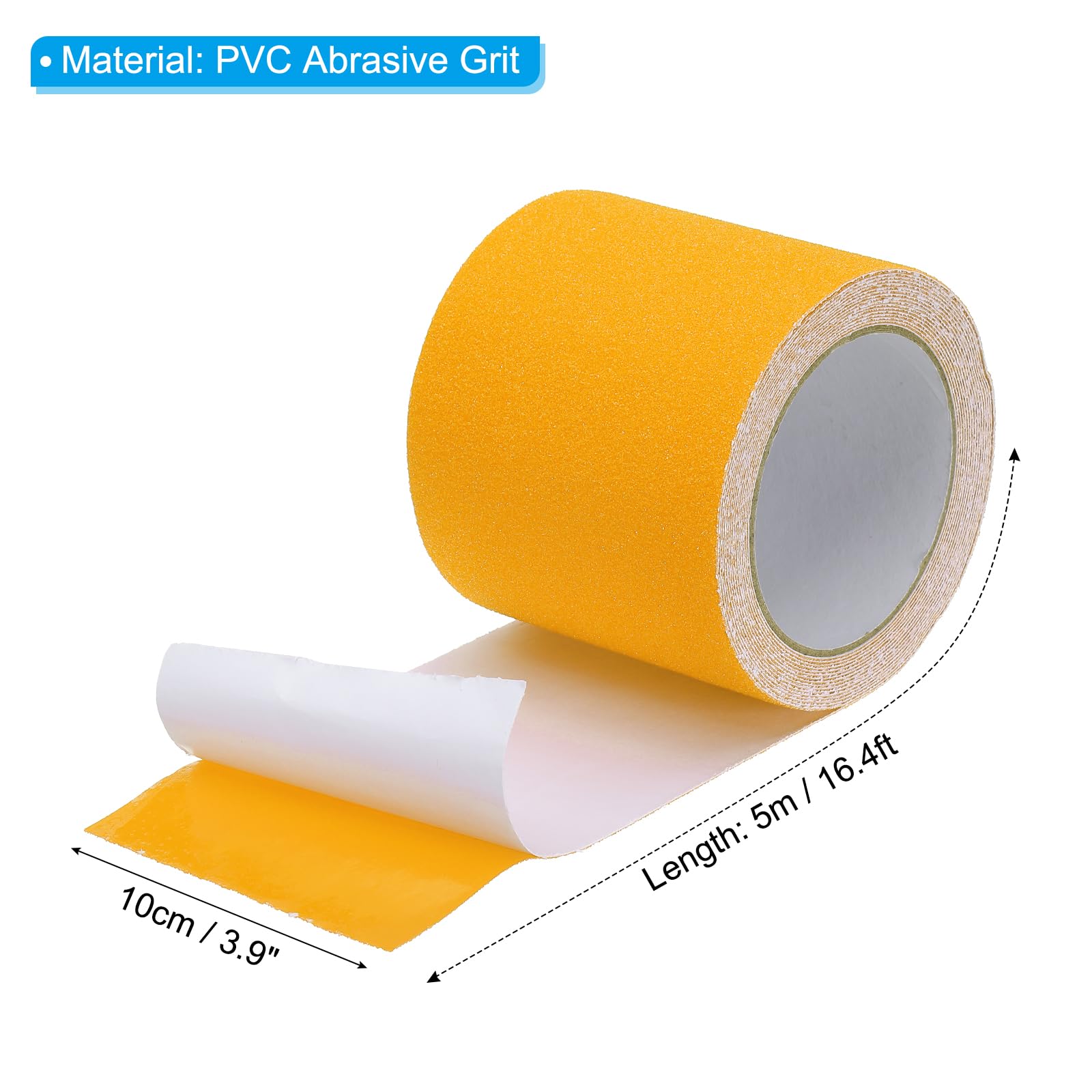 PATIKIL 4 Inch x 16 Ft/10cm x 5m Anti Slip Traction Tape - Image 2