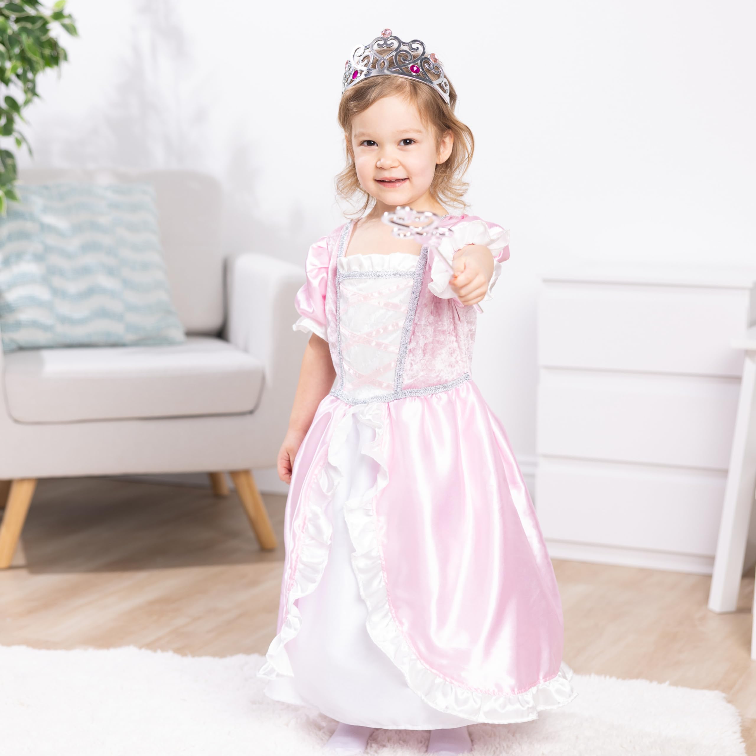 Melissa & Doug Juego de disfraz de princesa (embalaje abreviado)