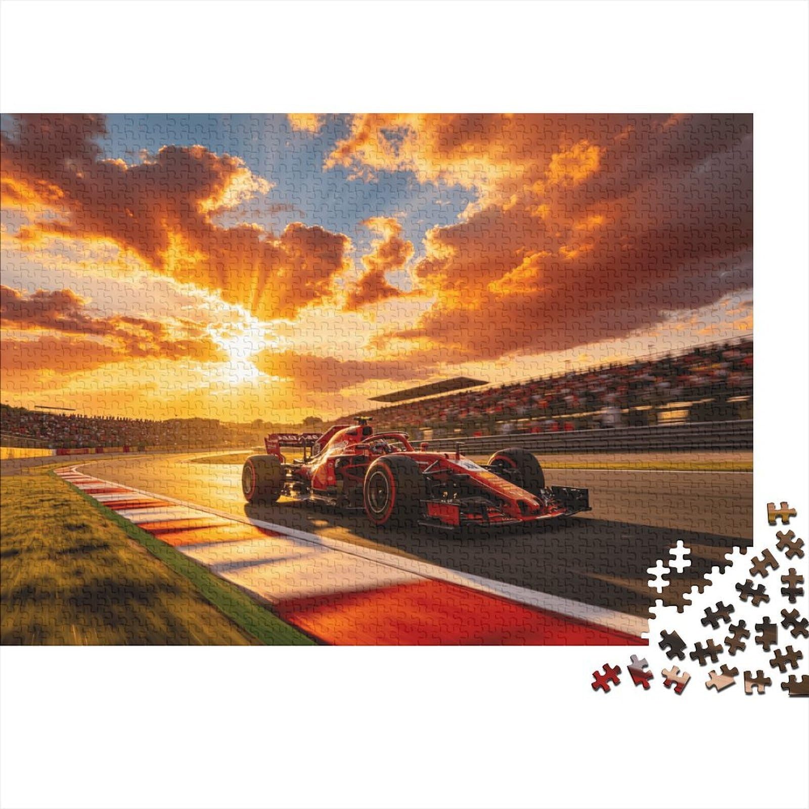 Puzzle de 1000 piezas ecológico de carreras que desarrolla la inteligencia 8