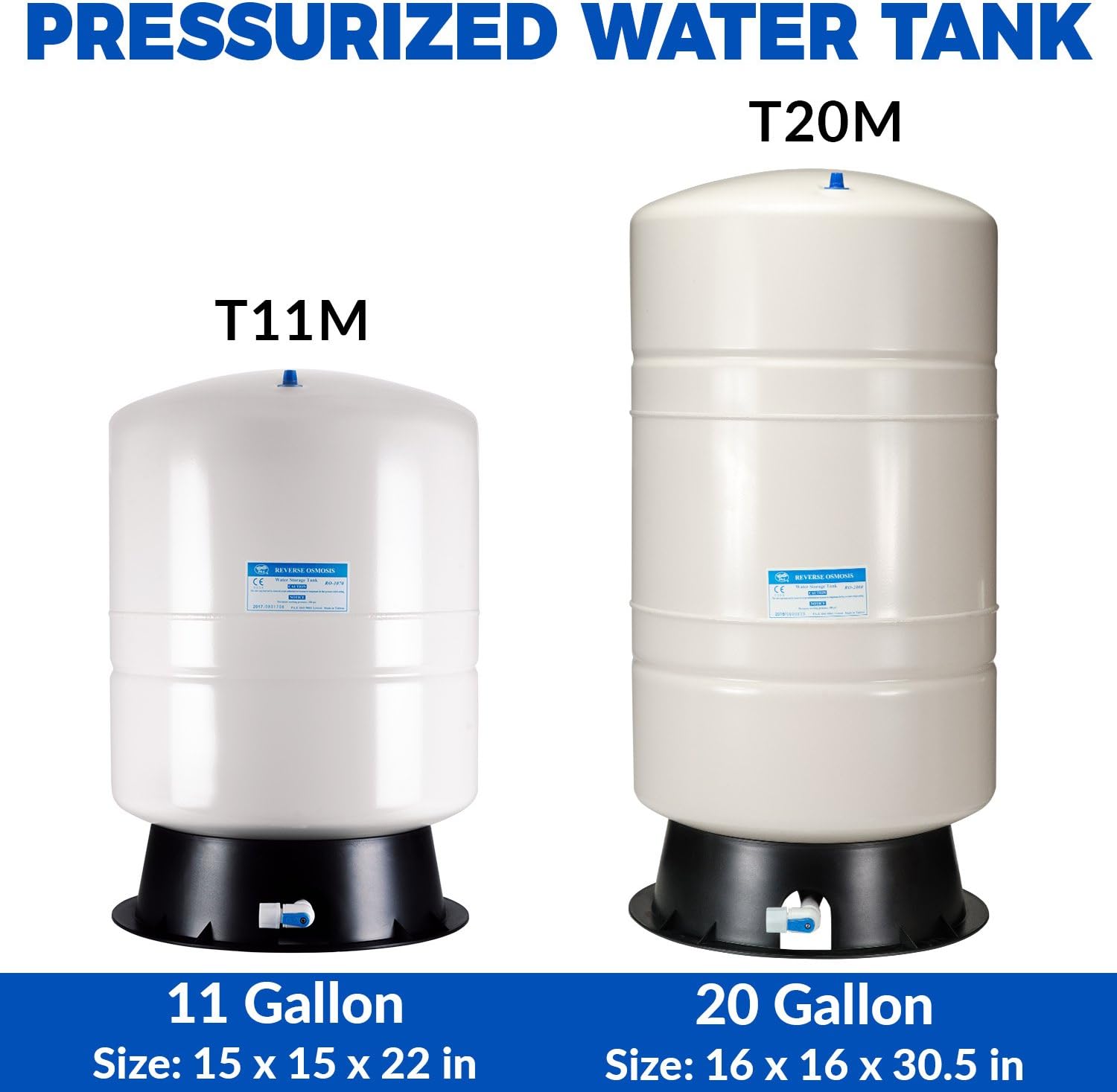 Prоmо 40% оƒƒ iSpring T11M 11 Gallon Pre-Pressurized Water Storage Reverse Osmosis Systems ro Tank, 11 gal, White Blасk Frіdау Clеаrаnсе iSpring T11M 11 Gallon Pre-Pressurized Water Storage Reverse Osmosis Systems ro Tank, 11 gal, White