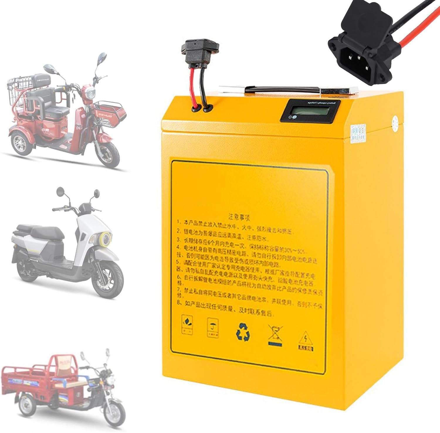 Electric Bike Battery 48V 60V 72V Motorcycle Battery Togo Ubuy