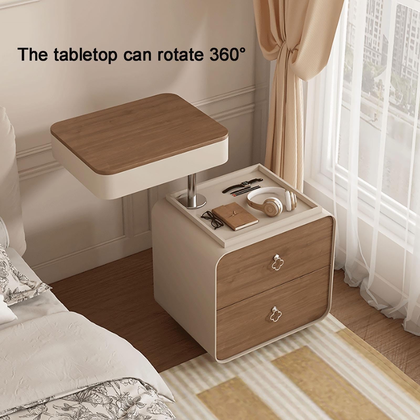 Toeletta Trucco Legno Piccola Legno Regolabile In Altezza Con Specchio