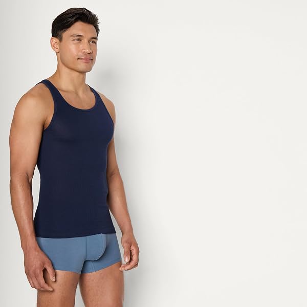 Amazon Essentials Maillots de Corps Légers Homme, Lot de 6 - 2