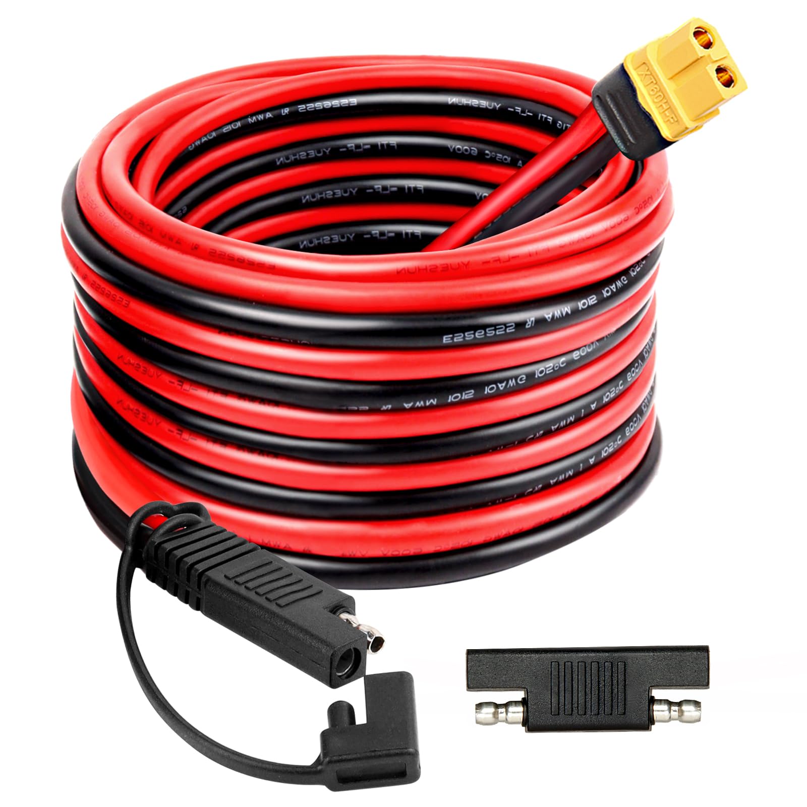 Amazon.com: MOOKEERF 10AWG SAE to XT60 Connector Extension Cable