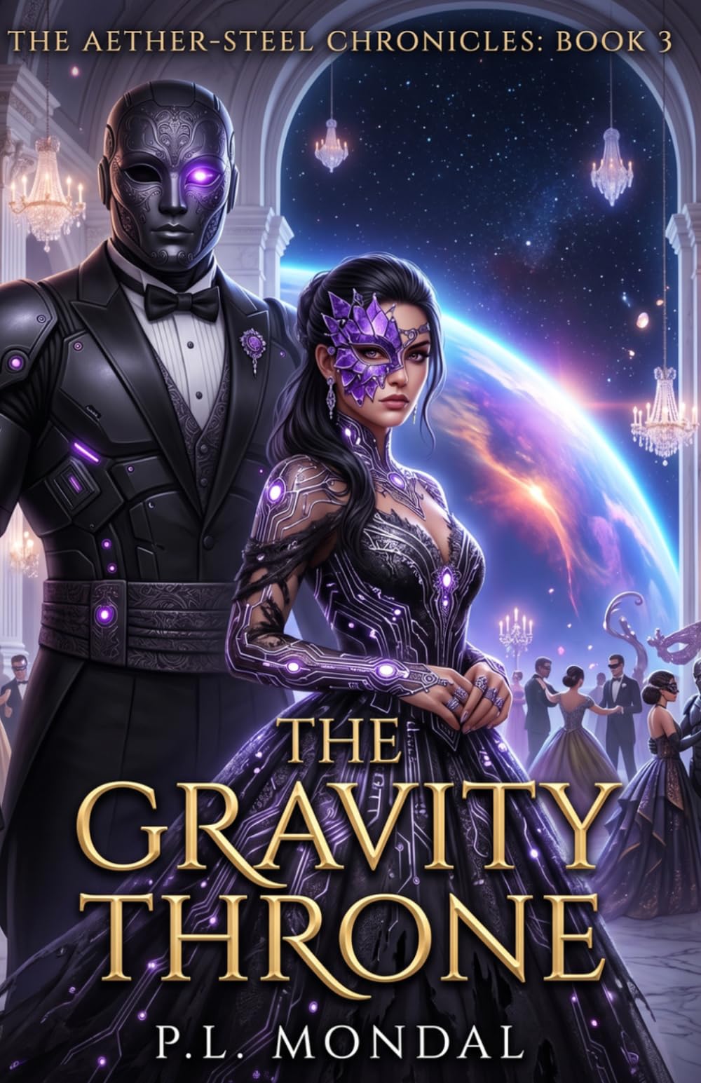 The Gravity Throne: An Epic Dystopian Sci-Fi Thriller of Stolen Light and Fallen Gods. (The Aether-Steel Chronicles)