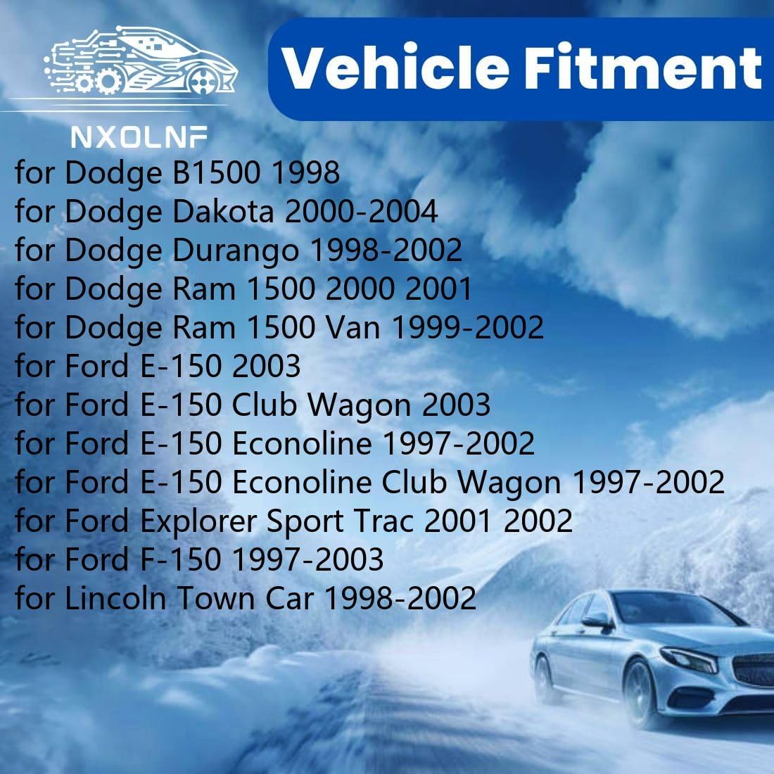 4Pcs Rear Drum Brake Shoes Set Brakes Shoe Replacement for Dodge Ram 1500 3.9L 2000 2001, for 1500 5.2L 2000 2001, for 1500 5.9L 2000 2001, for Durango 3.9L 1998 1999