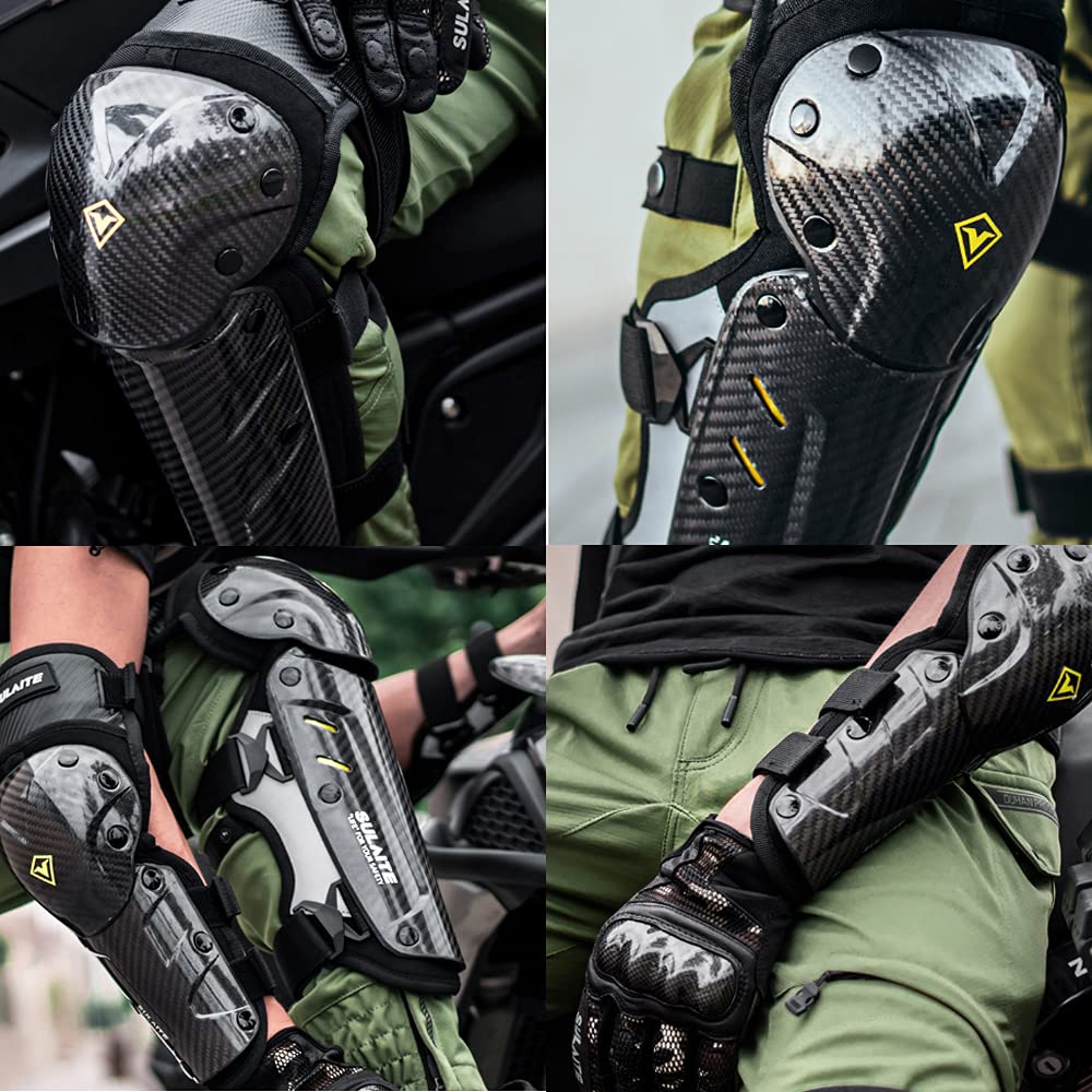JUNNYPDレイド Motorcycle Knee Pads WIRUN Motorcycle Knee Shin Guard Pads