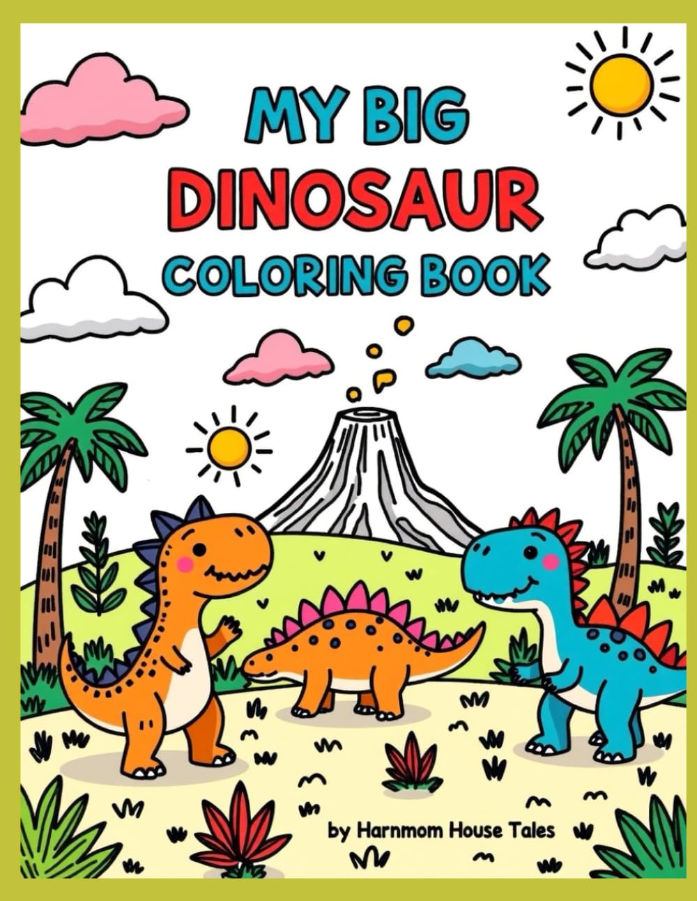 My Big Dinosaur Coloring Book