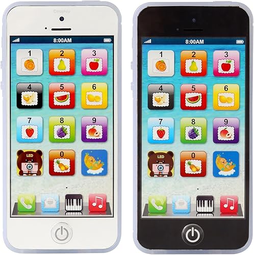 Teléfono IPhone de juguete Durherm recargable por medio del puerto USB Teléfono IPhone de juguete Durherm recargable por medio del puerto USB