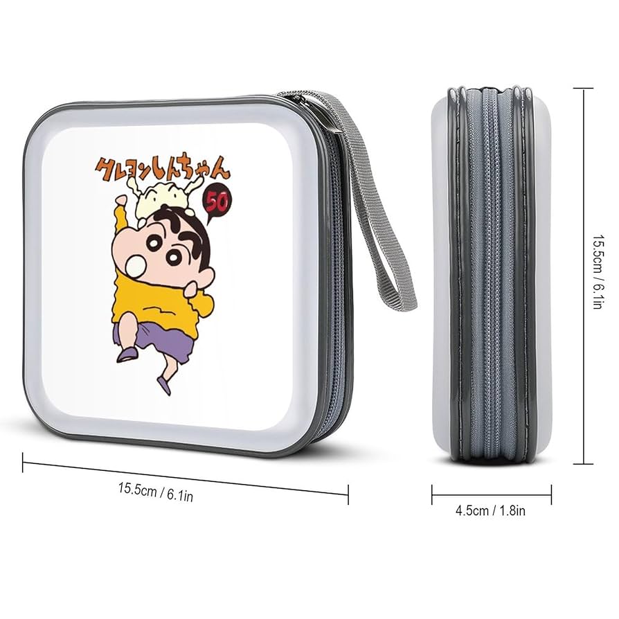 Amazon.co.jp: CDケース クレヨンしんちゃん CD/DVD収納バッグ