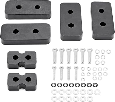 WeiSen 3/4 Front Bumper Spacer Kit Compatible with Ford Super Duty 2017-2024