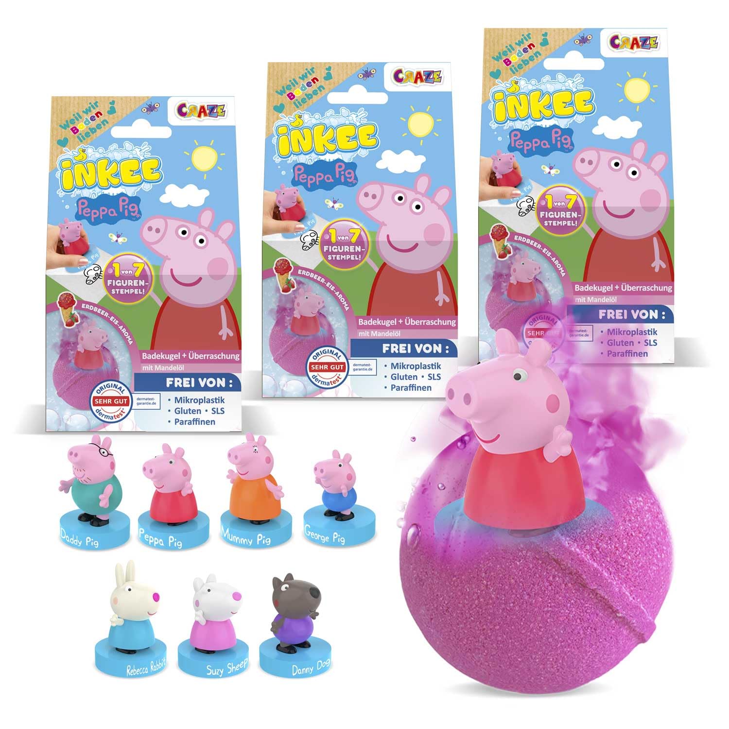 INKEE PAT PATROUILLE | Pack de 3 Bombes de Bain Enfant PAT PATROUILLE INKEE PAT PATROUILLE | Pack de 3 Bombes de Bain Enfant PAT PATROUILLE