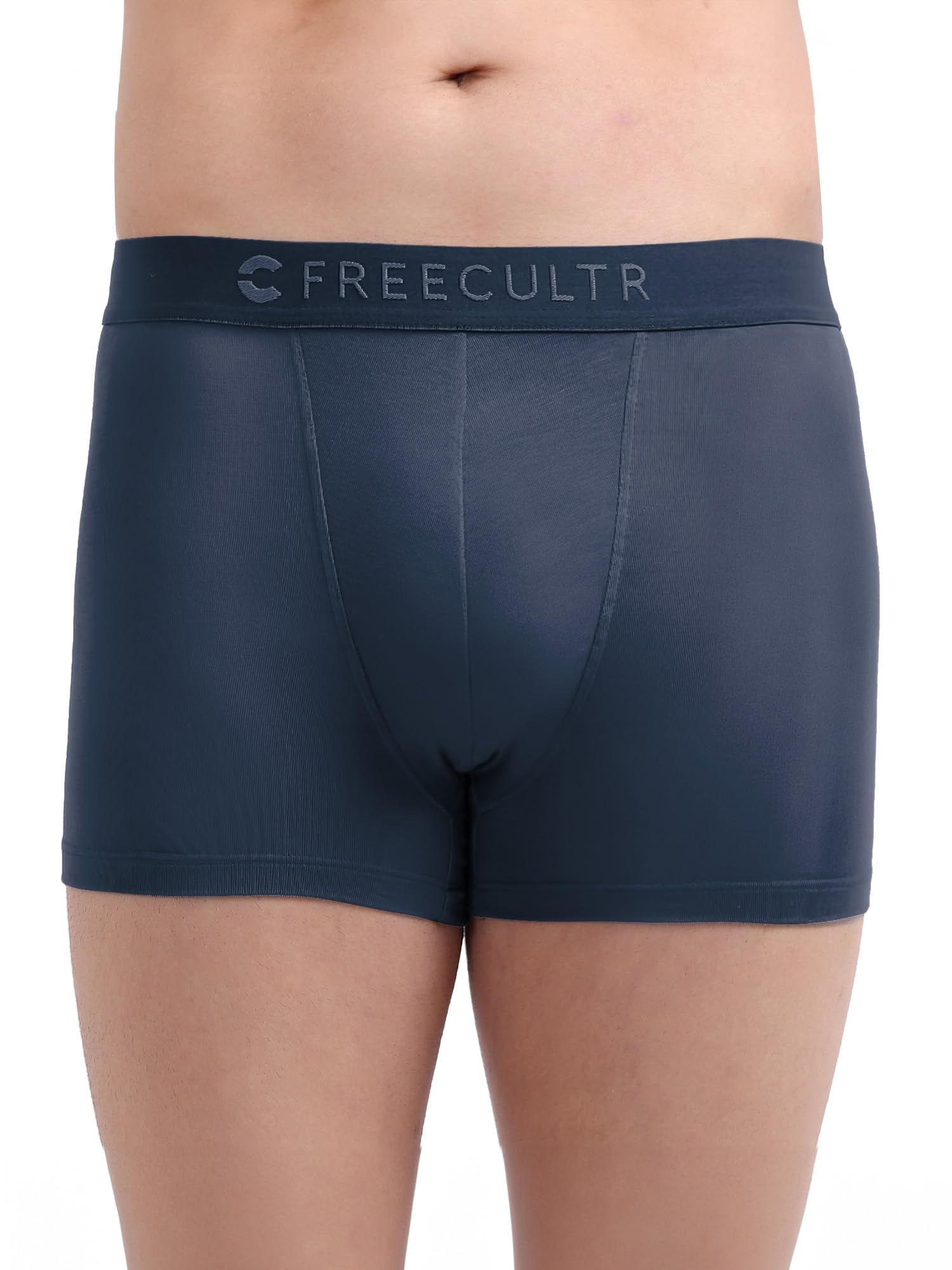 freecultr Men's Underwear Micromodal Airsoft Trunk – Sweat Proof, Non-Itch, No Chafing, Soft & Breathable Fabric Space Blue XL-picture-26