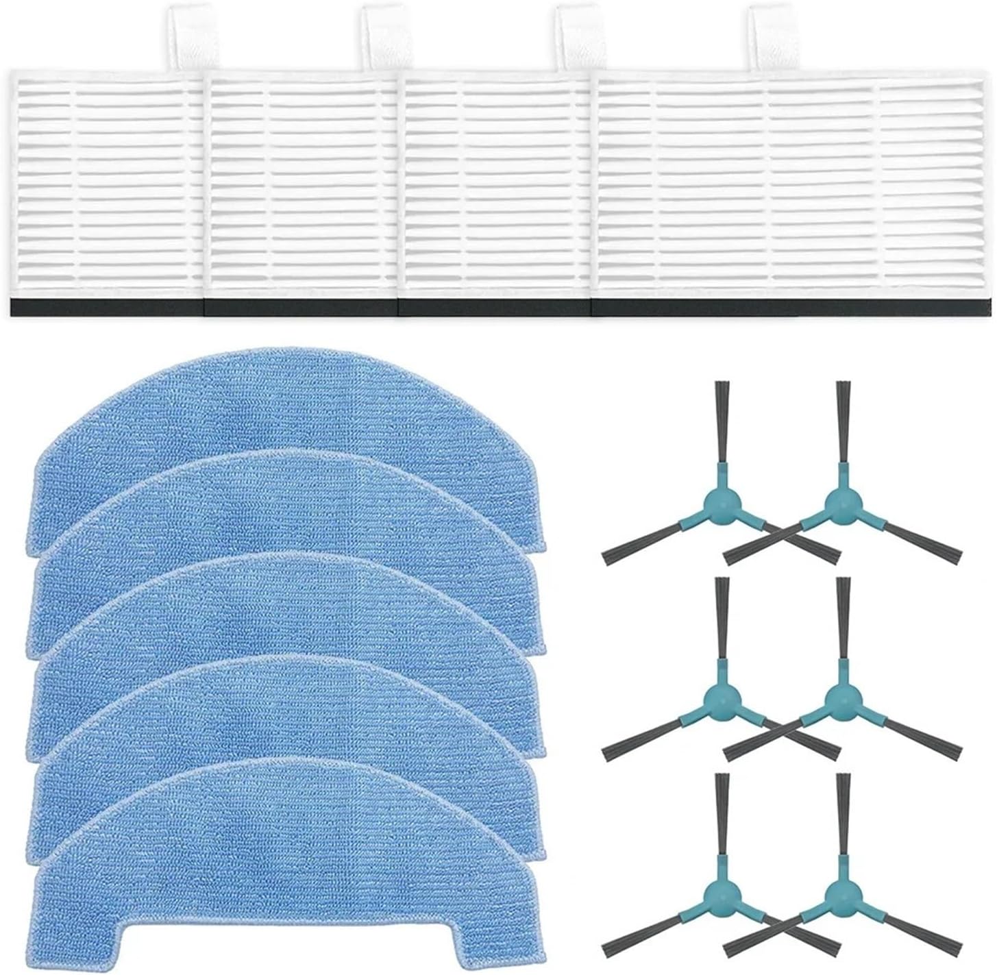 Main Side Brush Mop Cloth Filter For Mamibot for EXVAC700 Pioneer Parts Sweeping Roboat Vacuum Cleaner Accessories Spare Parts commendable