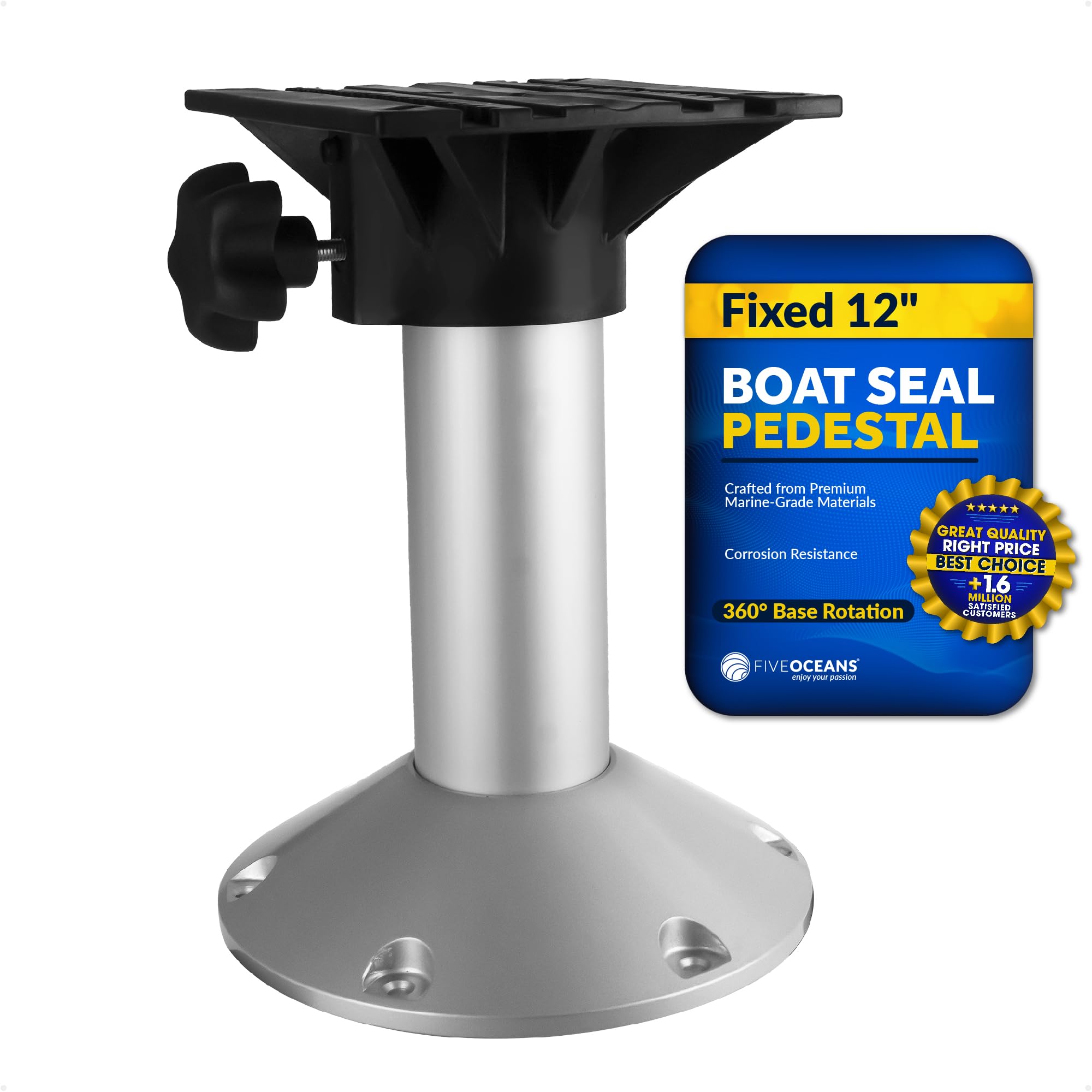 Oceansouth Marine Boat Seat Swivel Shock Absorbing Adjustable Boat