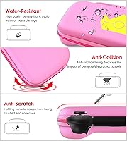 Vista 6 de ivoler Carrying Case for Nintendo Switch 2 Model(2025), Portable Hard Shell Pouch Carrying Travel Game Bag for Nintendo Switch 2 Accessories Holds