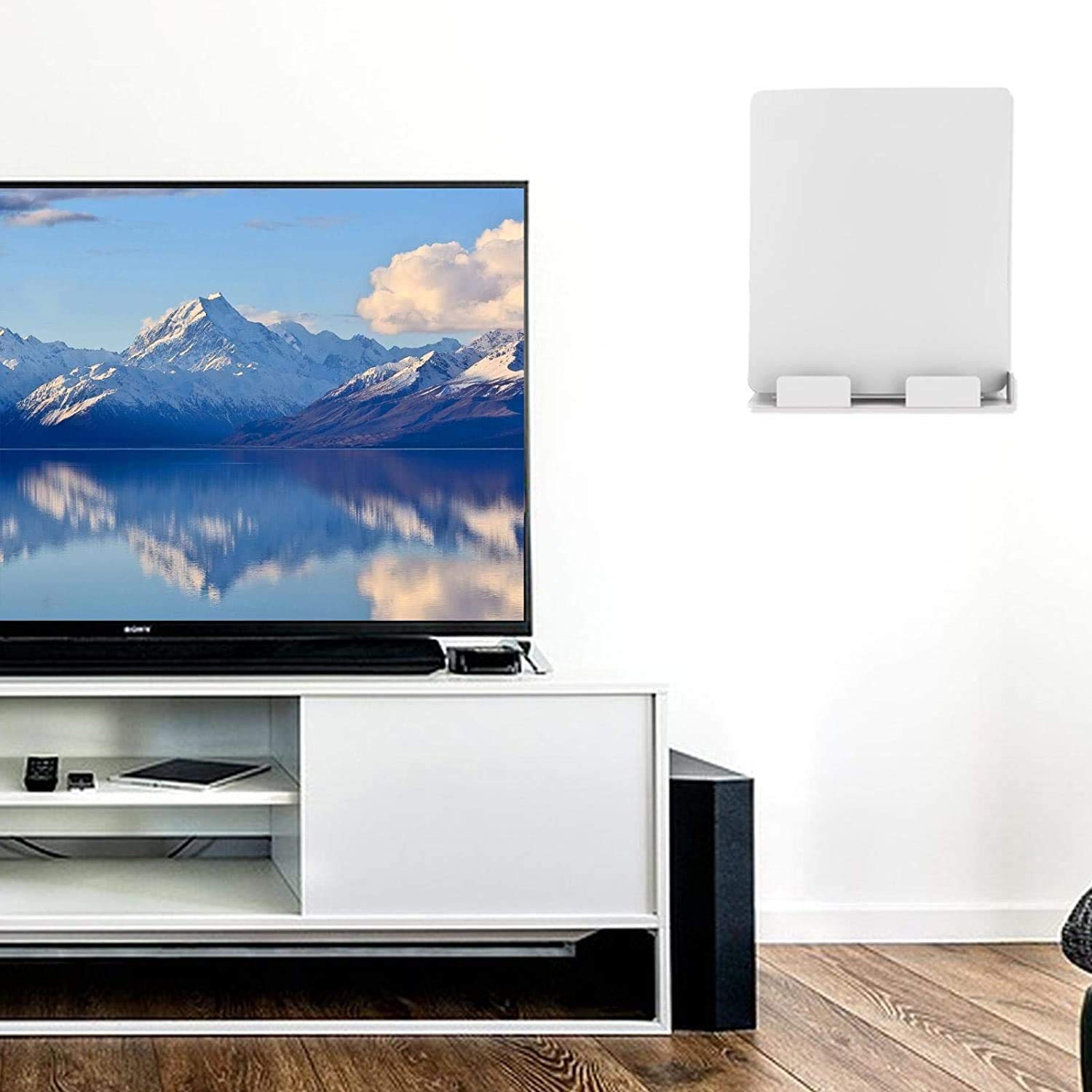 Uchwyt montażowy PS5 Uchwyty ścienne do konsoli Playstation 5 Uchwyt do konsoli do gier Wiszący stabilny wspornik do przechowywania PS5 Twoja konsola Playstation na ścianie tuż obok telewizora