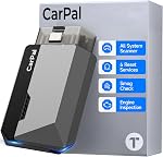 TOPDON Carpal OBD2 Scanner Bluetooth, All System Scan Tool for iPhone & Android, 6 Reset Services Code Reader, Vehicle Health Check, AI-Assisted Car Scanner, Smog Check, Repair Guide
