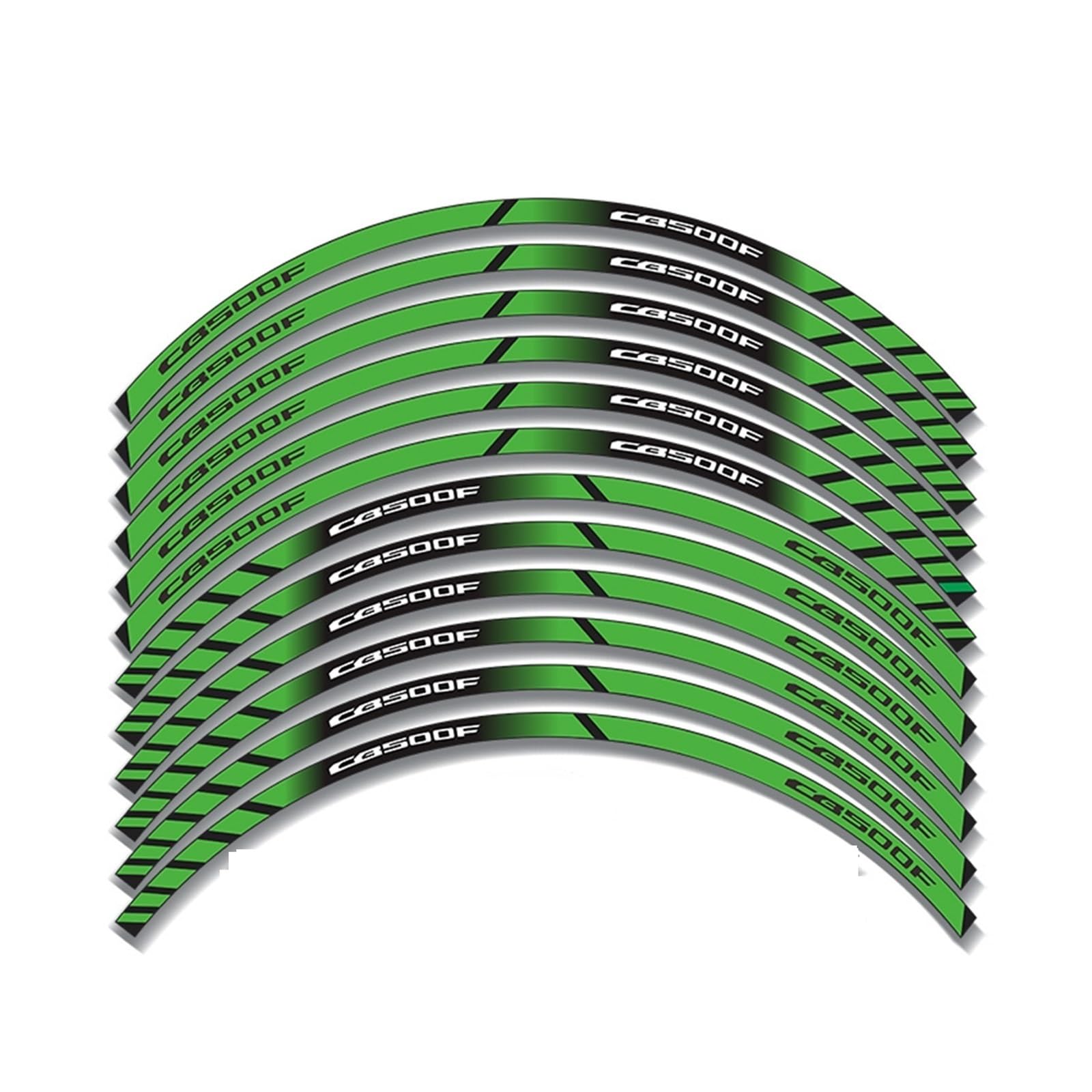 Motorcycle Stripes Reflective Rim for CB500F Stickers are Suitable(2)