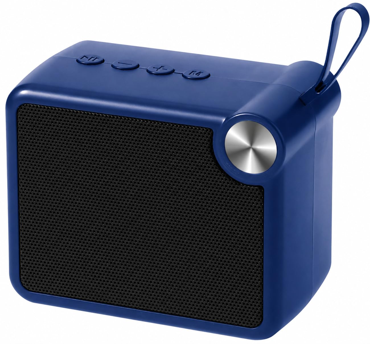 10W Mini Bluetooth Speaker with Pristine Sound, 8 Hours Playtime, Multi-Playback Modes-BT5.4/TF Card/USB, Front Metal Grill, Type-C Fast Charging, Multi-Function Control Buttons (Blue)-image-39
