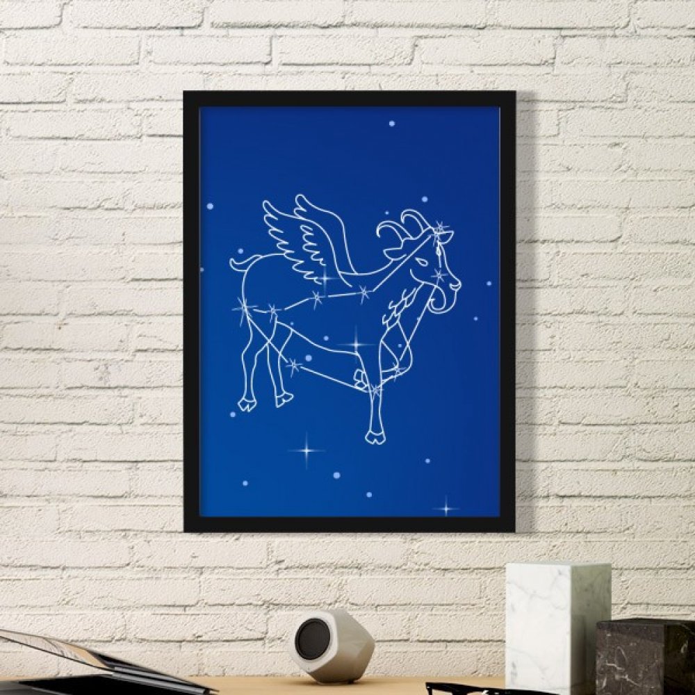 Stickers muraux Capricorne univers pour décoration chambre et bureau