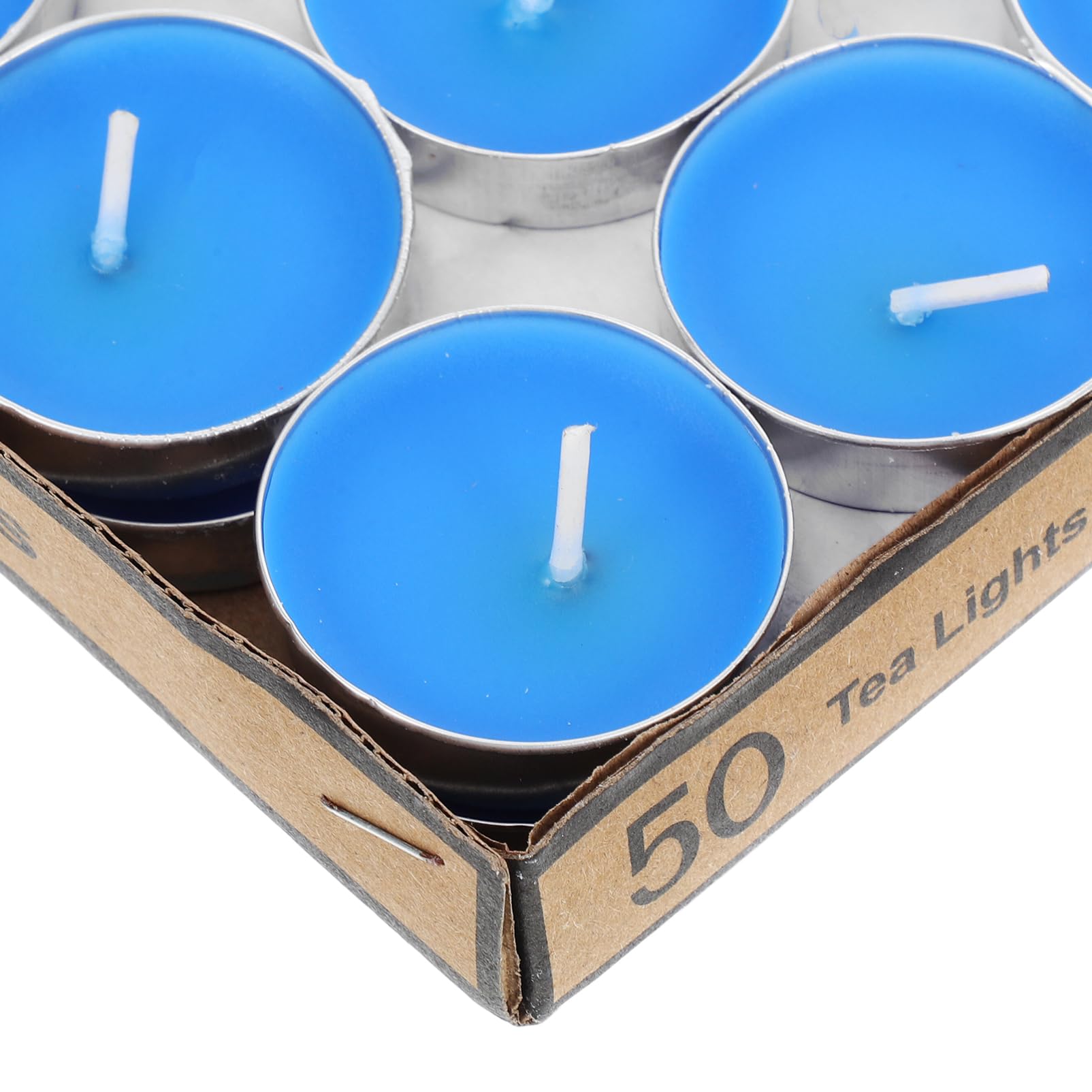 Alipis 50 Pezzi Tealight Non Profumate Confezione da Rotonde Eleganti per Matrimoni Romantiche e Decorazioni per Speciali
