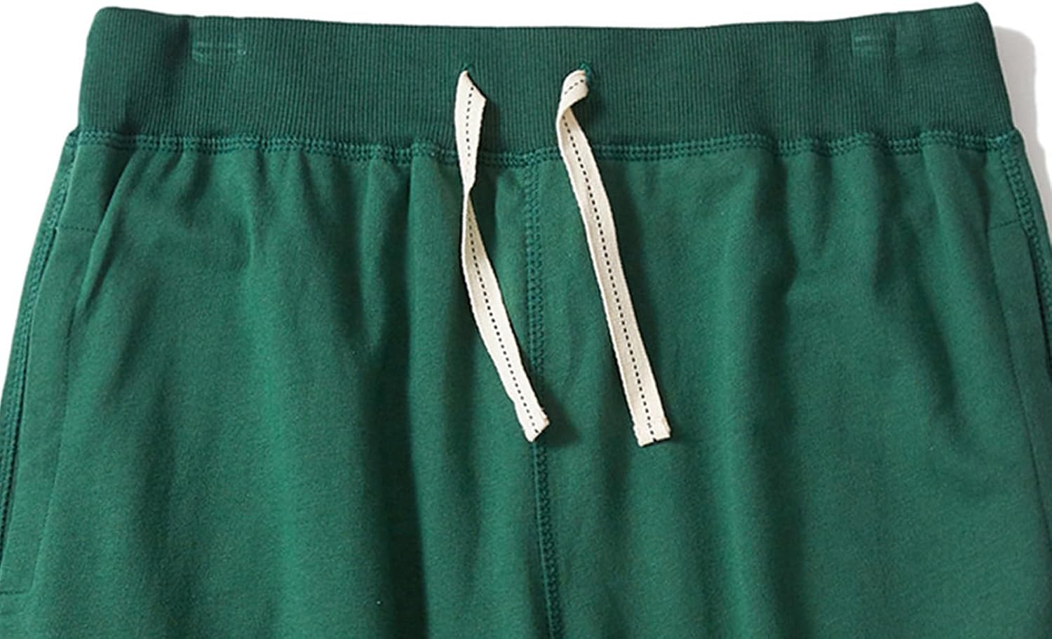 Men's Solid Color Washed Casual Shorts Relaxed Fitted Athletic Shorts Classic Fit Drawstring Elastic Waist Shorts
