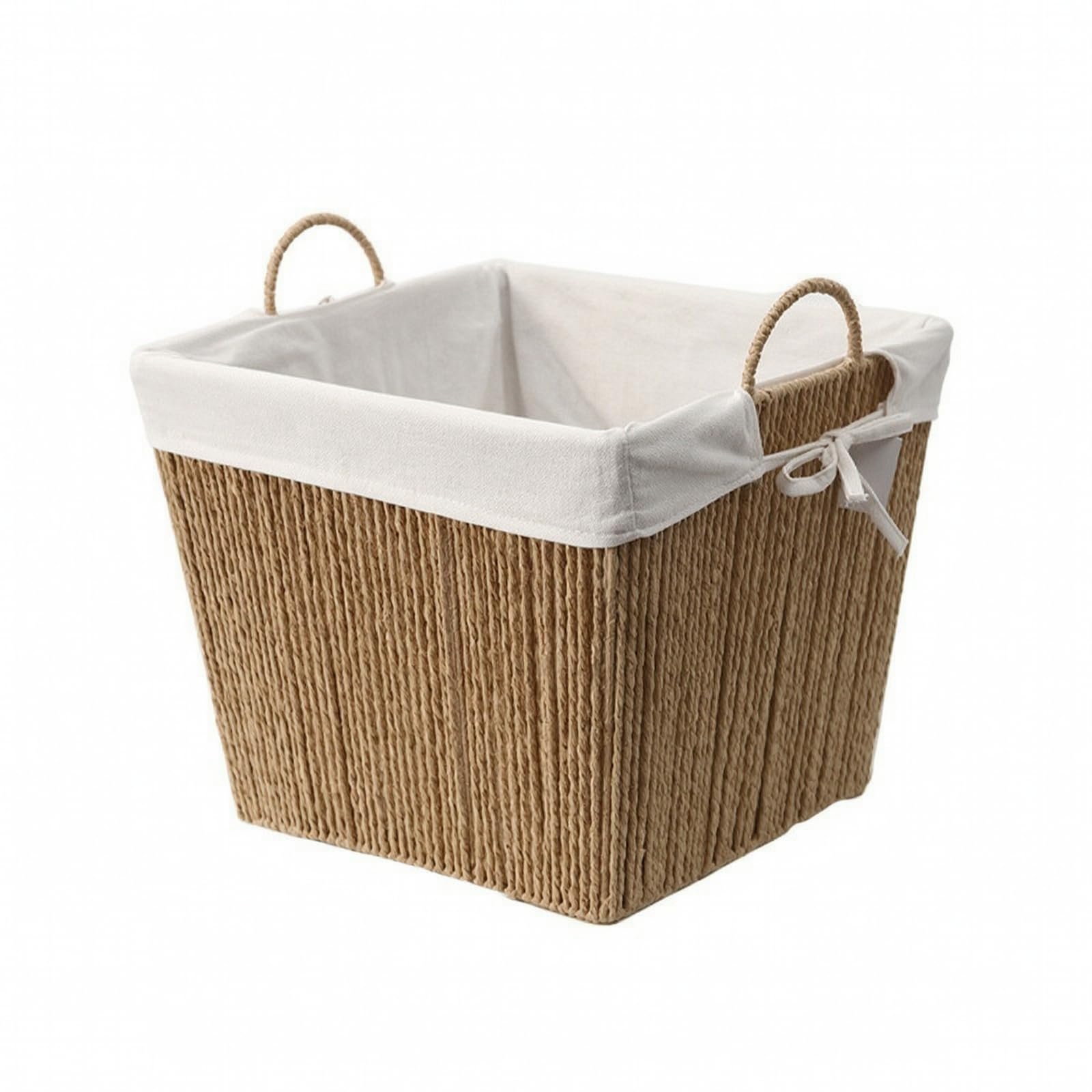 Cesta Portaoggetti con Manici Robusto, L
