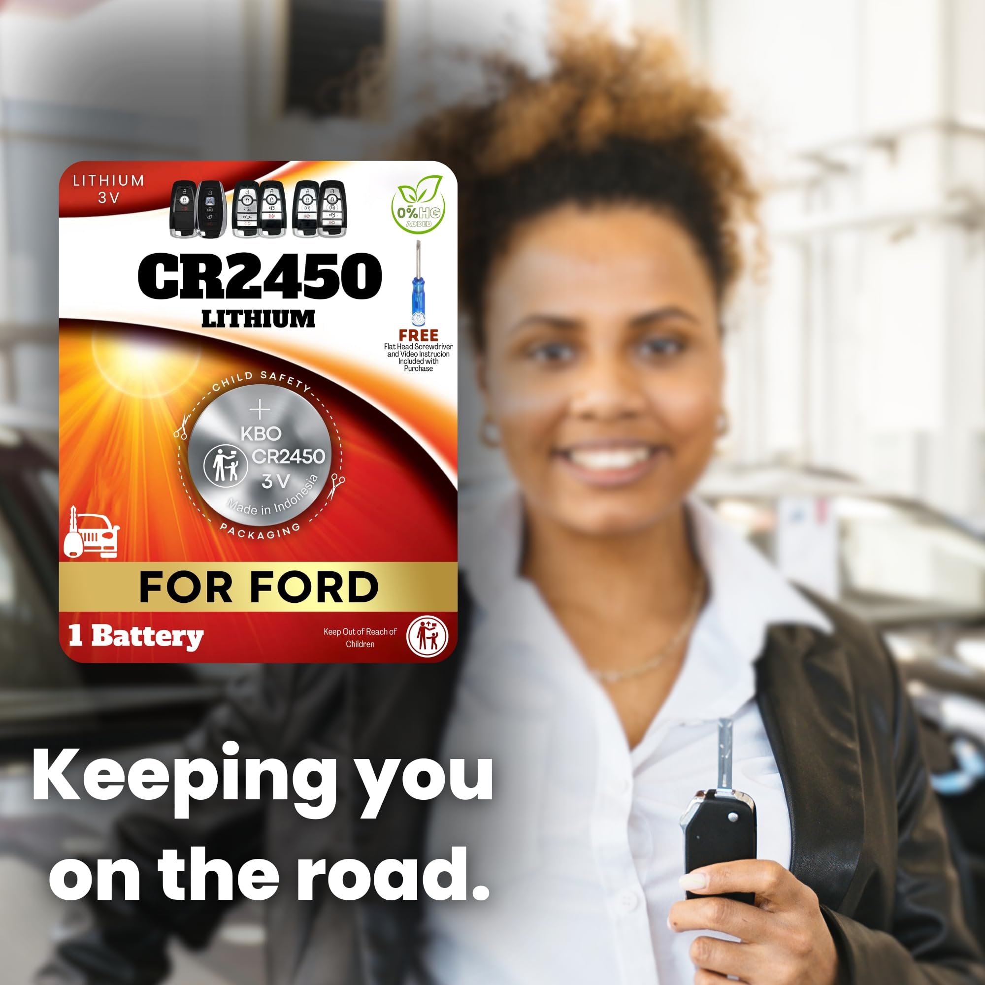 Cr2032 Battery For Car Remote Key CR2450 Key Fob Battery For Ford cr2032-battery-for-car-remote-key-cr2450-key-fob-battery-for-ford