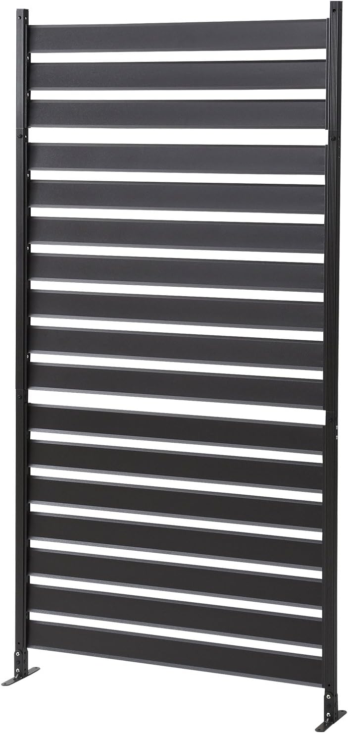 ガーデンマスター] アルミプランターフェンス 幅120×奥行30×高さ180cm