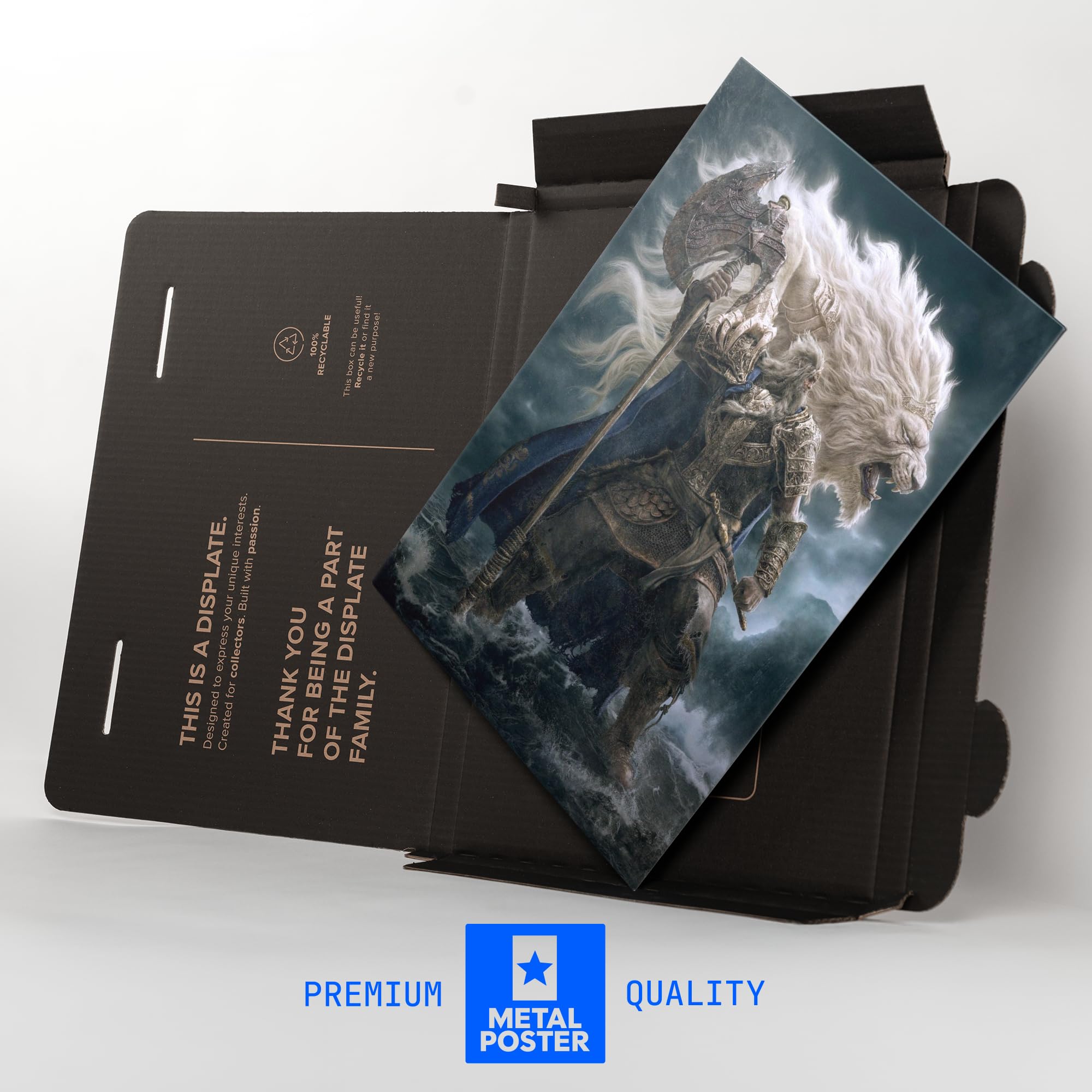 Elden Ring Limited Edition Displate Poster - Glow in the Dark- Collector's